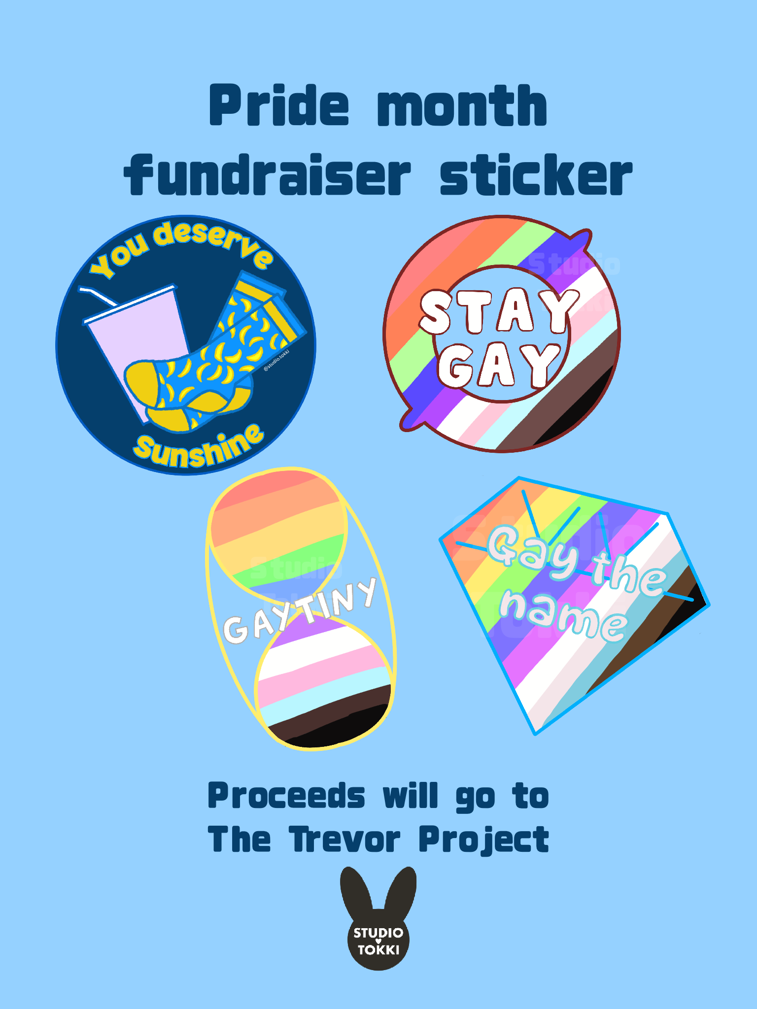 PRE-ORDER Pride Fandom Fundraiser Sticker