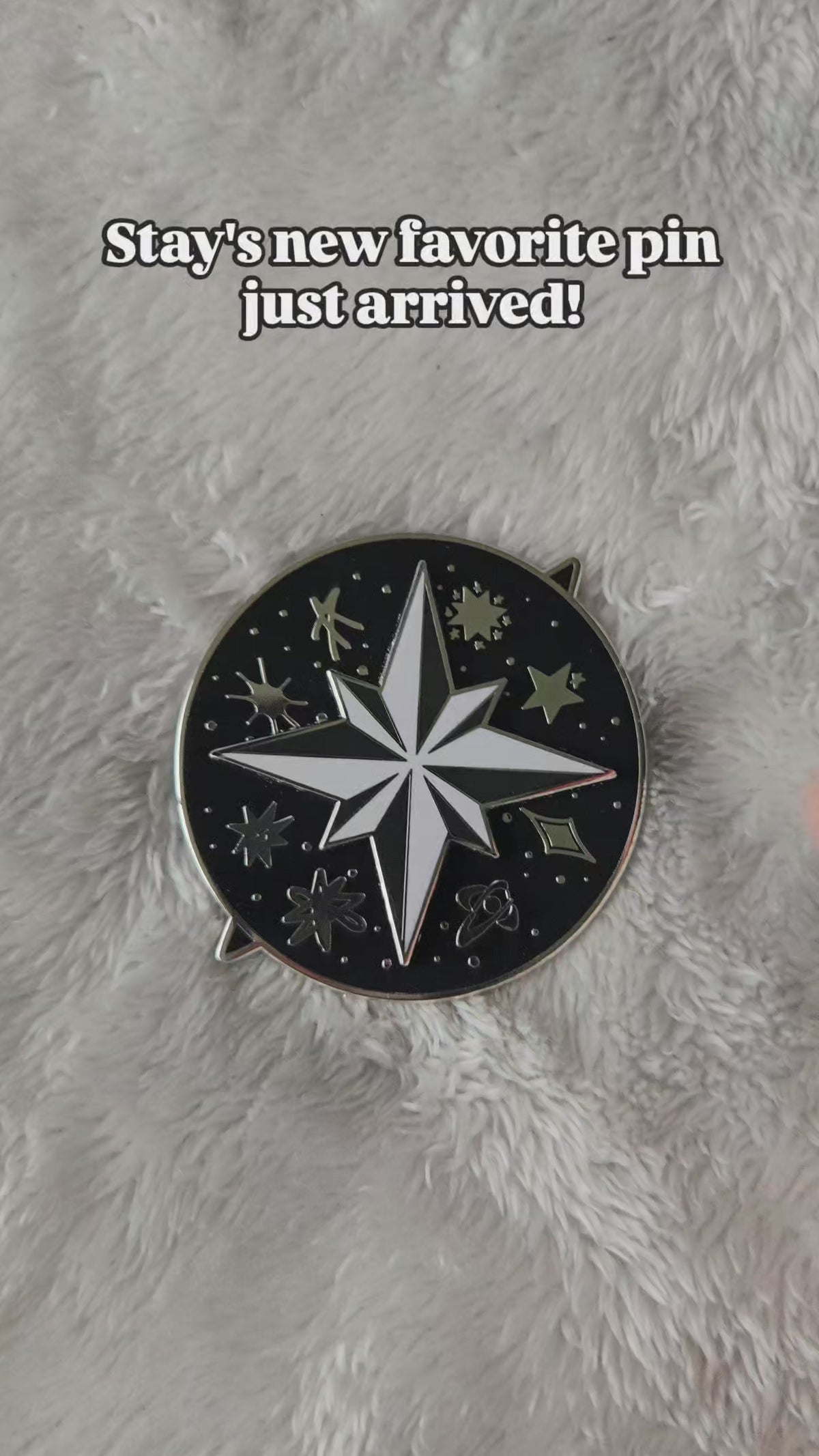 Stray Kids "Stay" Spinning Enamel Pin