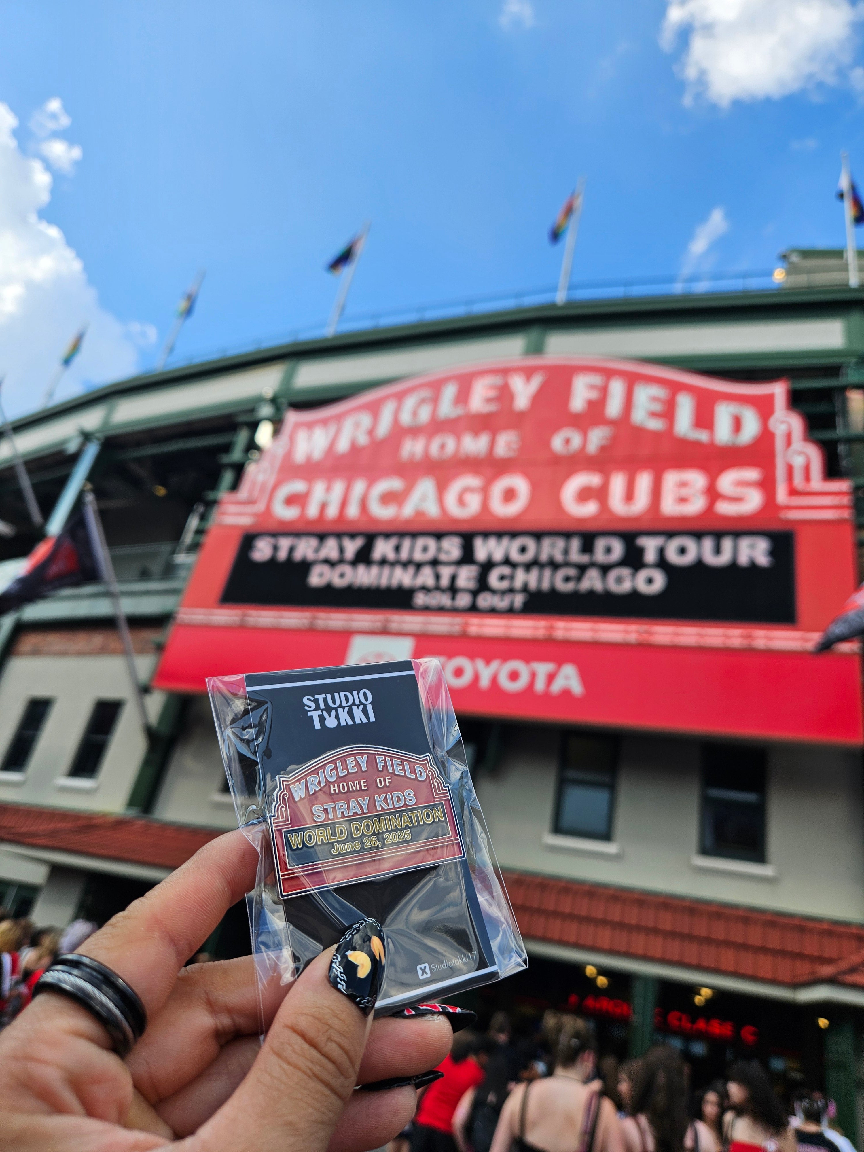 Stray Kids "Chicago Domination" Soft Enamel Pin