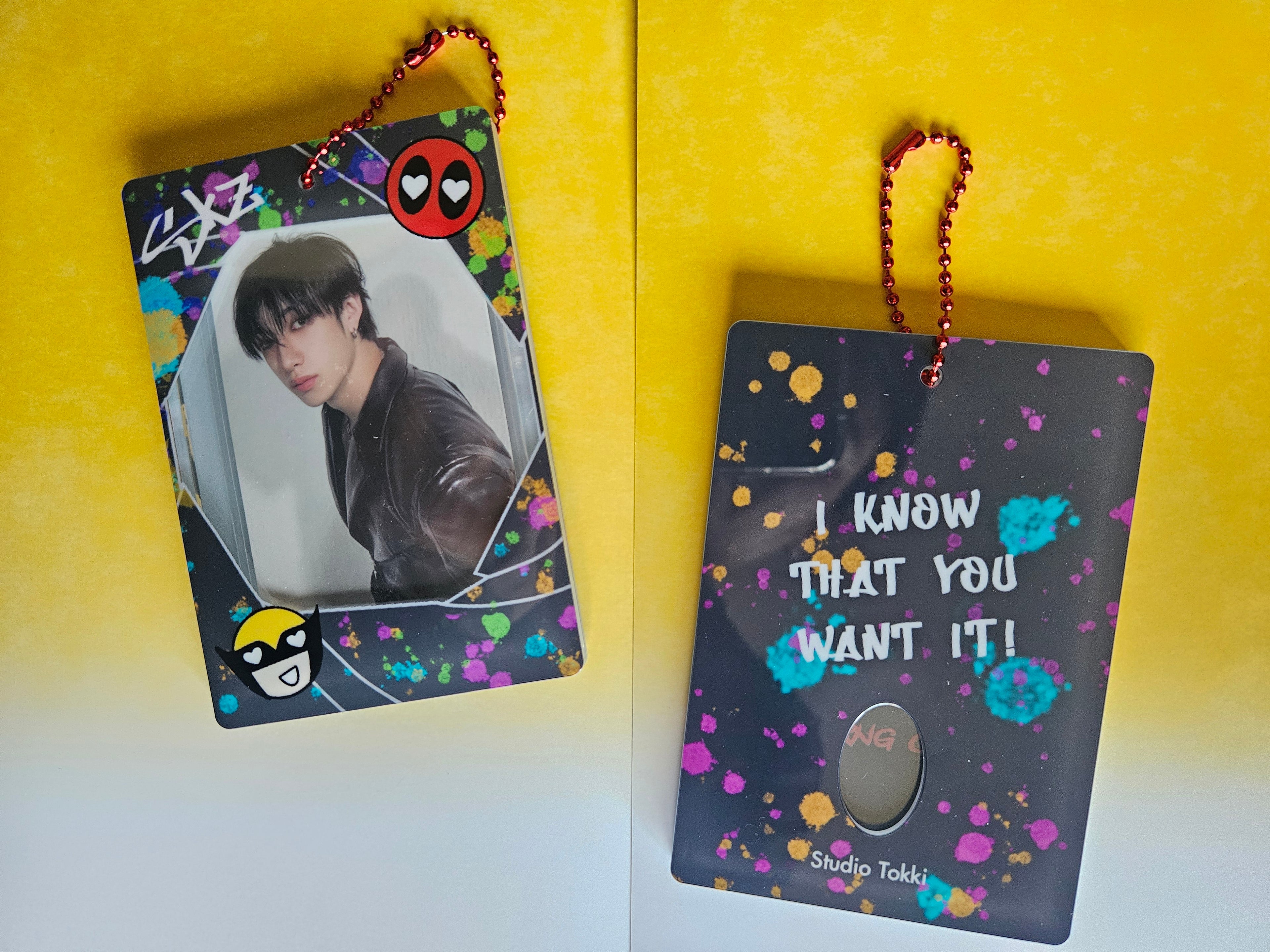 Stray Kids "CHK CHK BOOM" Acrylic PC Holder