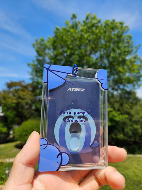 Ateez "Adrenaline" Acrylic PC Holder
