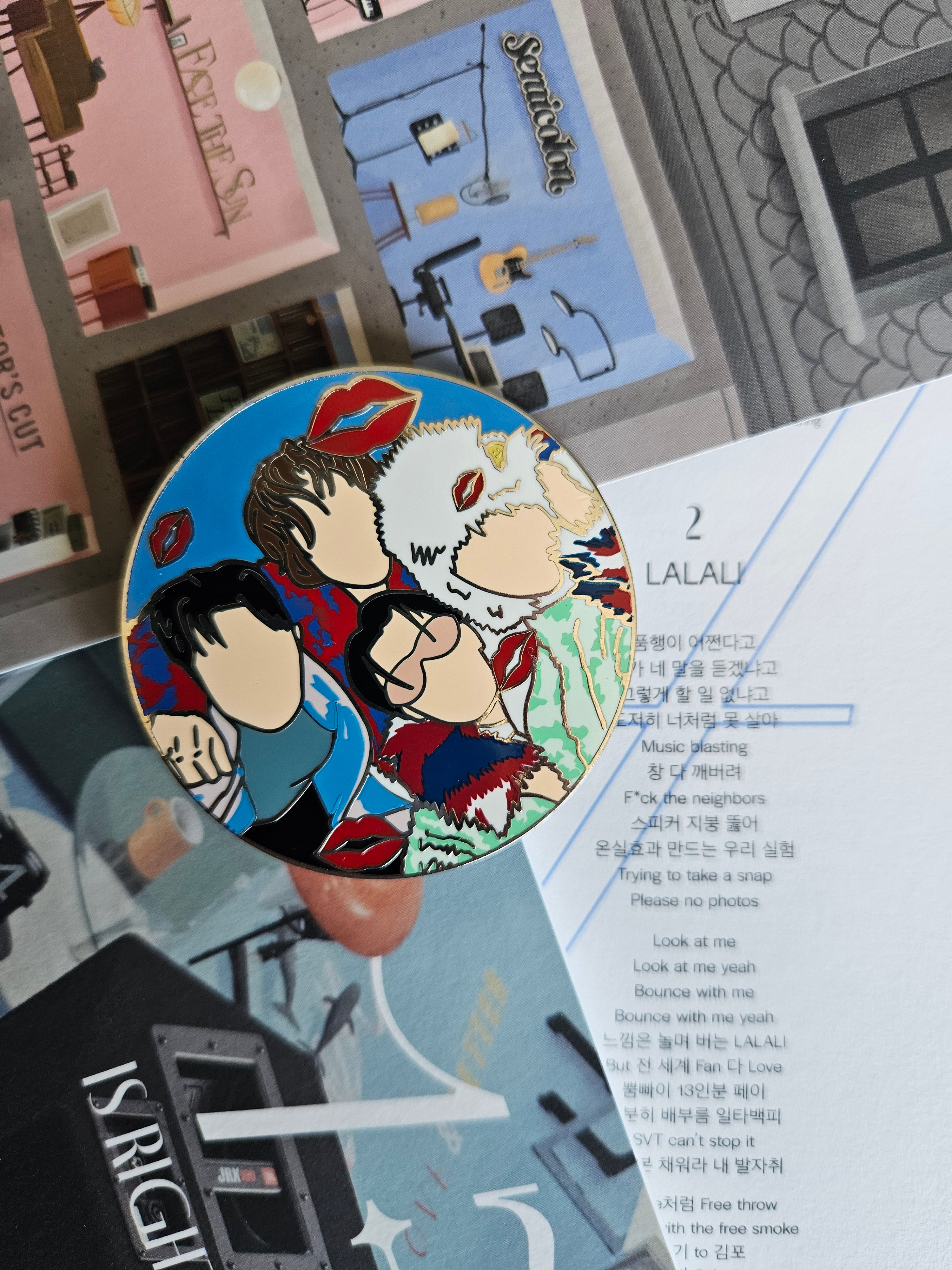 Seventeen "LALALI" Enamel Pin