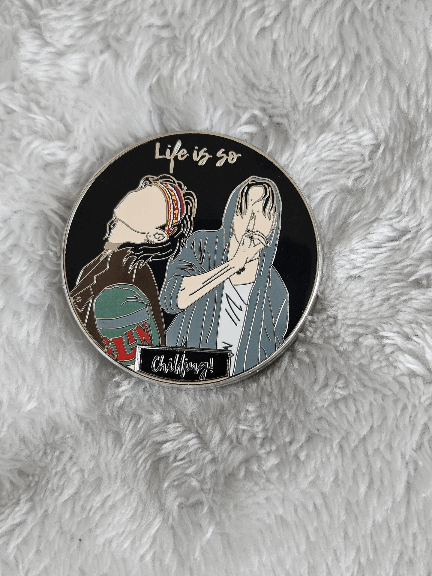 Stray Kids "So Good" Spinning Enamel Pin