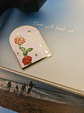 The Rose "Beauty and the Beast" Enamel Pin
