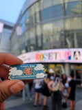 The Rose "Ticket to the Sky" Enamel Pin